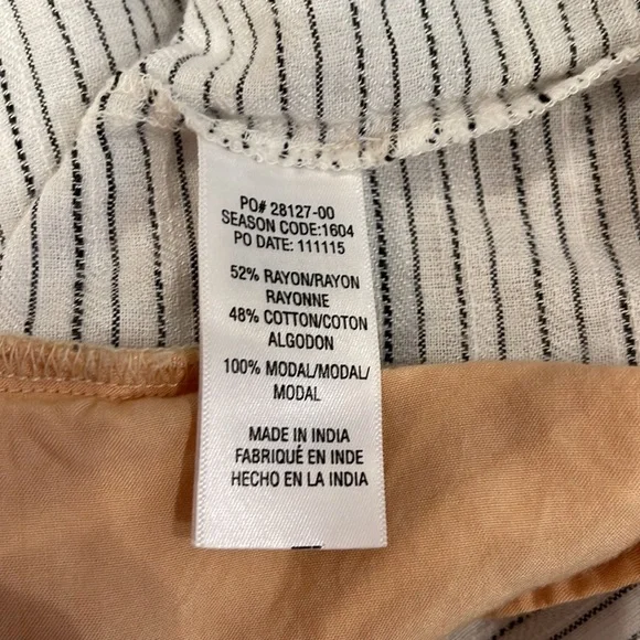 Splendid sleeveless stripe shirt dress, size Small - Picture 7 of 7